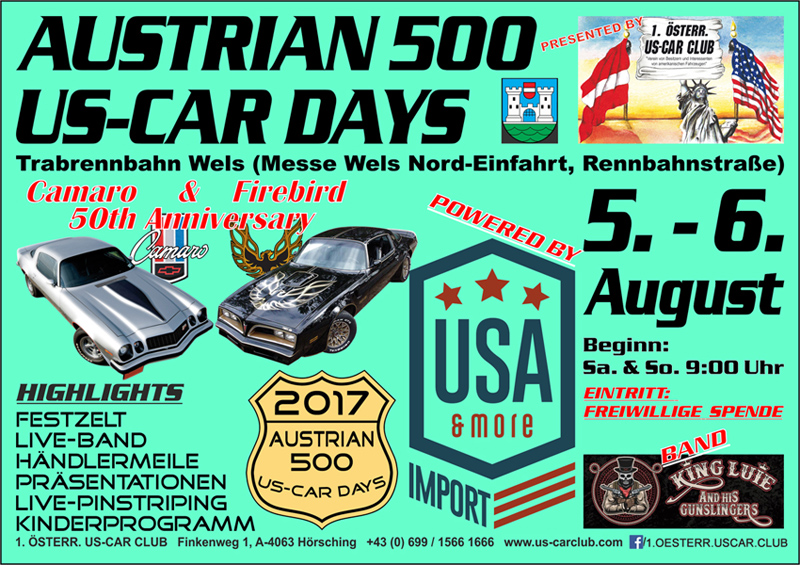 AUSTRIAN 500 US-CAR DAYS 2017