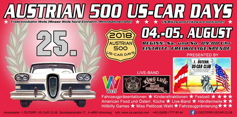 AUSTRIAN 500 US-CAR DAYS 2018